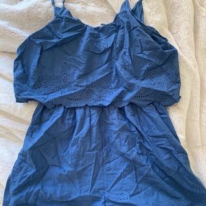 Blue romper